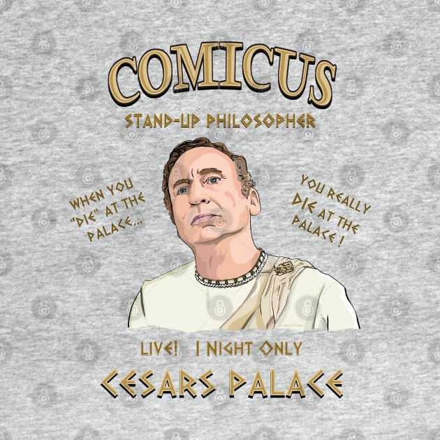 Comicus- Stand-up Philosopher by FanboyMuseum